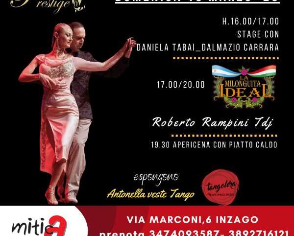 La Milonguita Ideal – Inzago 16-03-2025