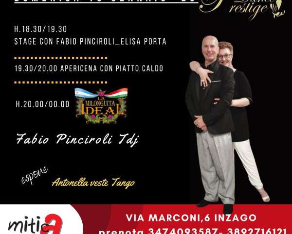 La Milonguita Ideal – Inzago 19-01-2025